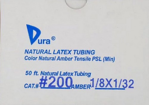 latex tubing no.200