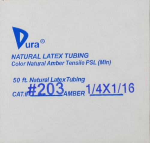 latex tubing no.203
