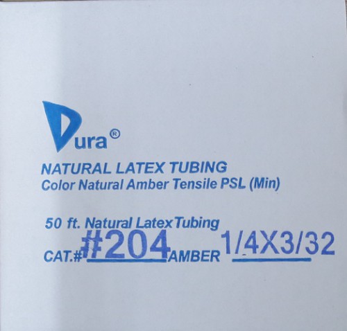 latex tubing no.204